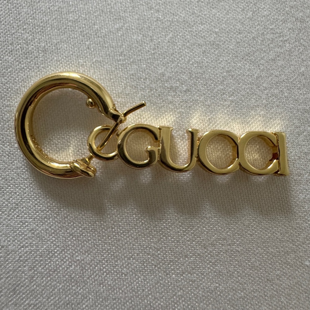 Gucci Gold Keychain Accessory